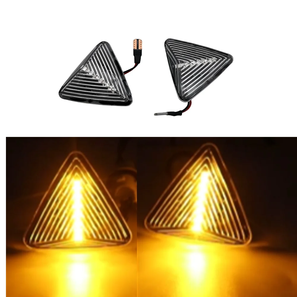 

2PCS Dynamic LED Flashing Lamp Turn Signal Side Marker Light For Mitsubishi Colt CZC CZ3 Z23 Z24 Z25 Z33 Z34 Z3 2004-2012