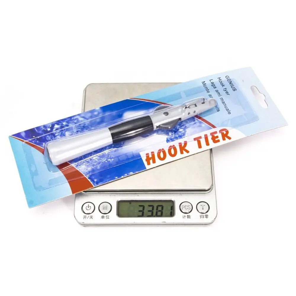 1 PC Plastic Tie Hook Device Manually Fish Hook Wire Knotter Line Fishing Tackle Tools Fast Tie Tying Knot Tool