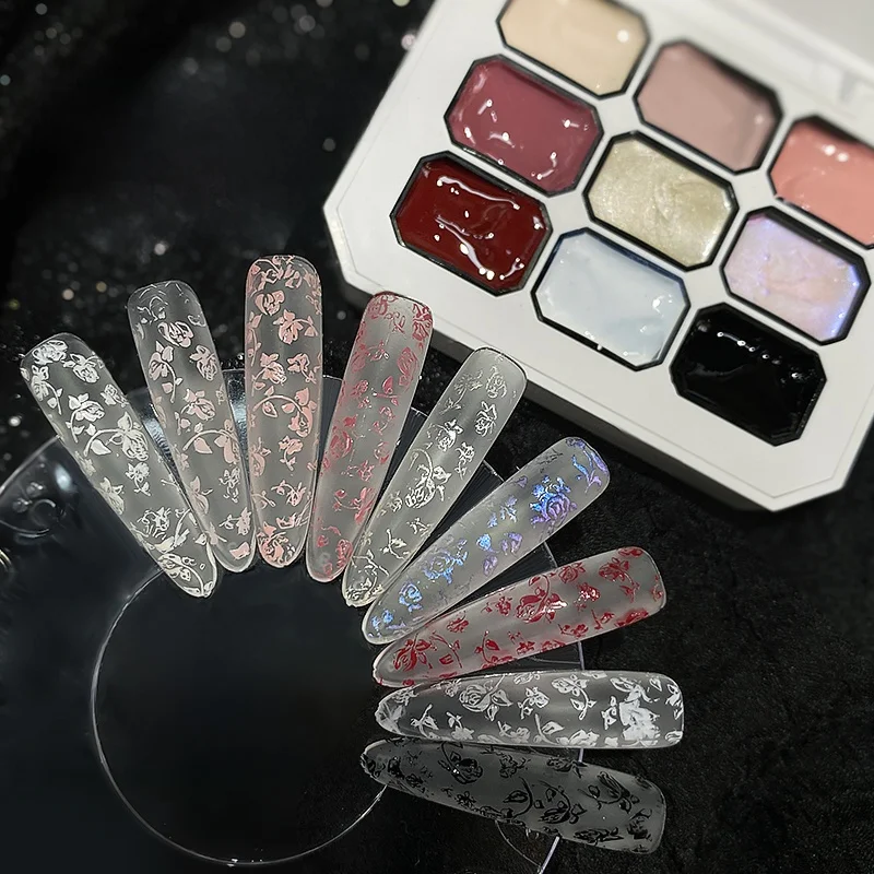 

CI Nail Art Transfer Gel Long-lasting New 2025 Model Printing Gel for Steel Plate Profional Nail Art Tools