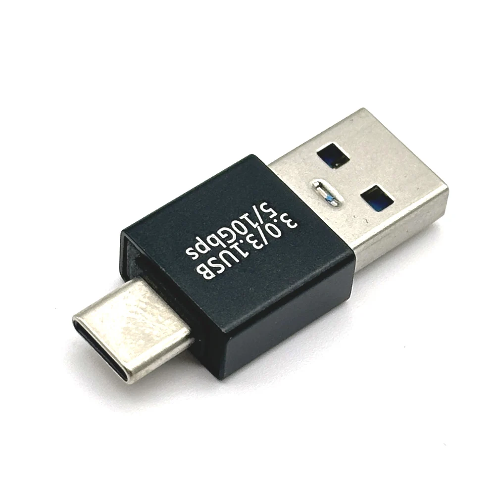 Imagem -04 - tipo c para Usb 3.0 Adaptador Conversor Masculino e Feminino Otg Conector 100 Pcs