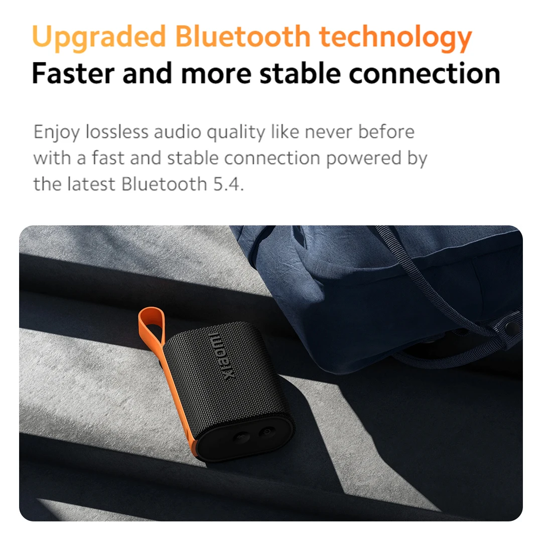 Xiaomi Sound Pocket 5W مخرج مكبر صوت محمول صحيح صوت ستيريو لاسلكي بلوتوث 5.4 IP67 مقاومة الغبار والماء
