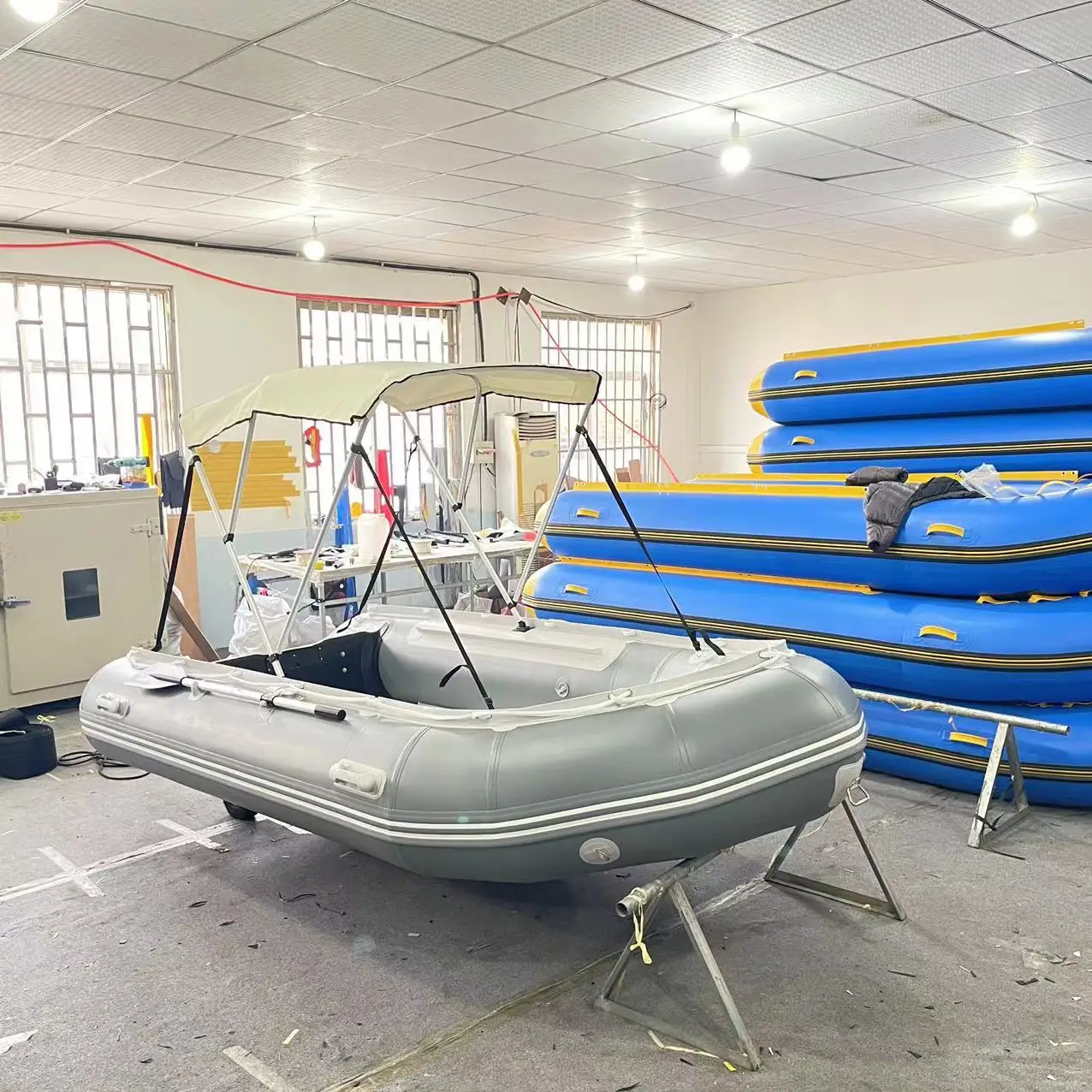 

High Quality Aluminum Floor Inflatable Boat Size 3.6m Inflatable Fishing Boat