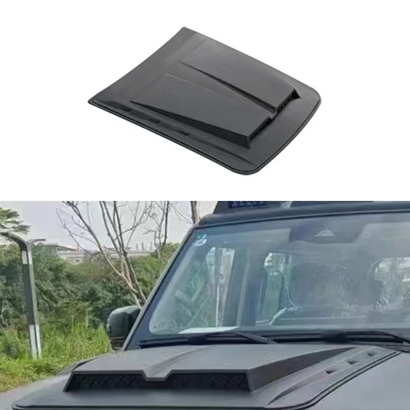 

For Jetour T2 Car Hood Cover Traveller Engine Hood Air Inlet Car Exterior Cover With Vents Decorative For Jetour Accessories