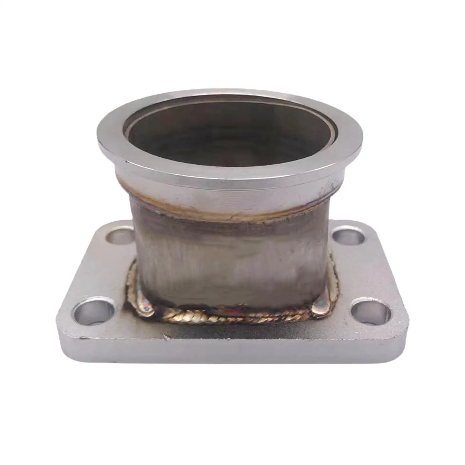 

Universal Turbo Flange Adapter 2.5in V Band Stainless Steel Turbocharger Conversion for T3 4 Bolt Exhaust System