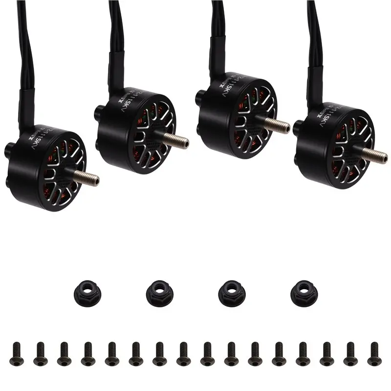 A42T-For RC Multirotor Airplane 4Pcs X2812 2812 1115KV 3-6S Brushless Motor- 7