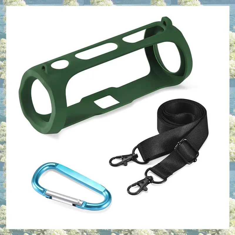 جديد-غطاء سيليكون غطاء مقاوم للماء الغطاء الواقي مكافحة قطرة + حزام الكتف ل الوجه الأساسية 2 مكبر الصوت اللاسلكي