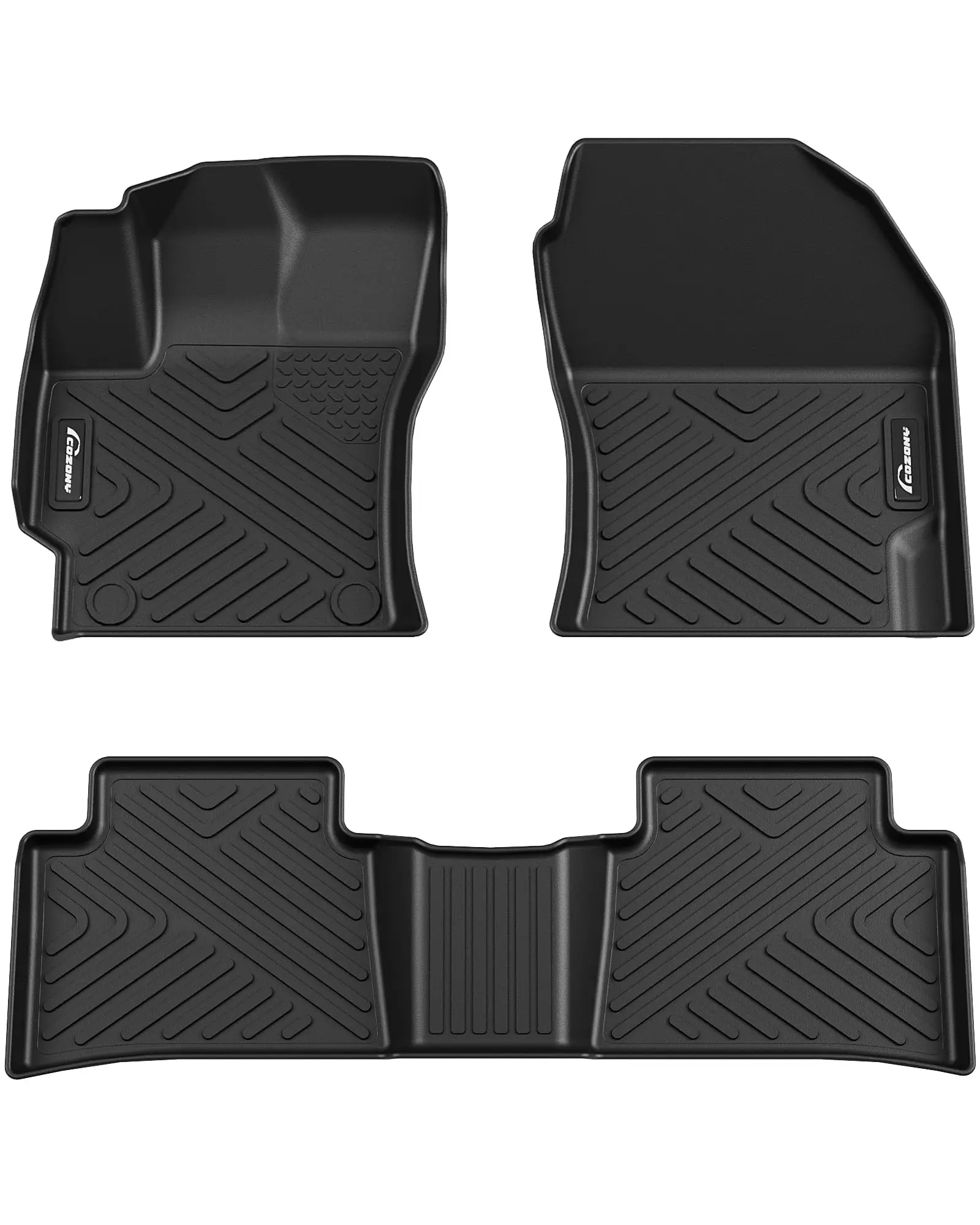 

Custom Fit TPE All Weather Floor Mats For 2014-2019 Toyota Corolla Sedan Front And Rear
