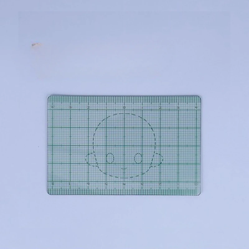 Clay Doll Face Painting Auxiliary Symmetry Ruler Transparent Soft Card Ob11 Baby Head DIY Painting Eyes Symmetry Clay Tools