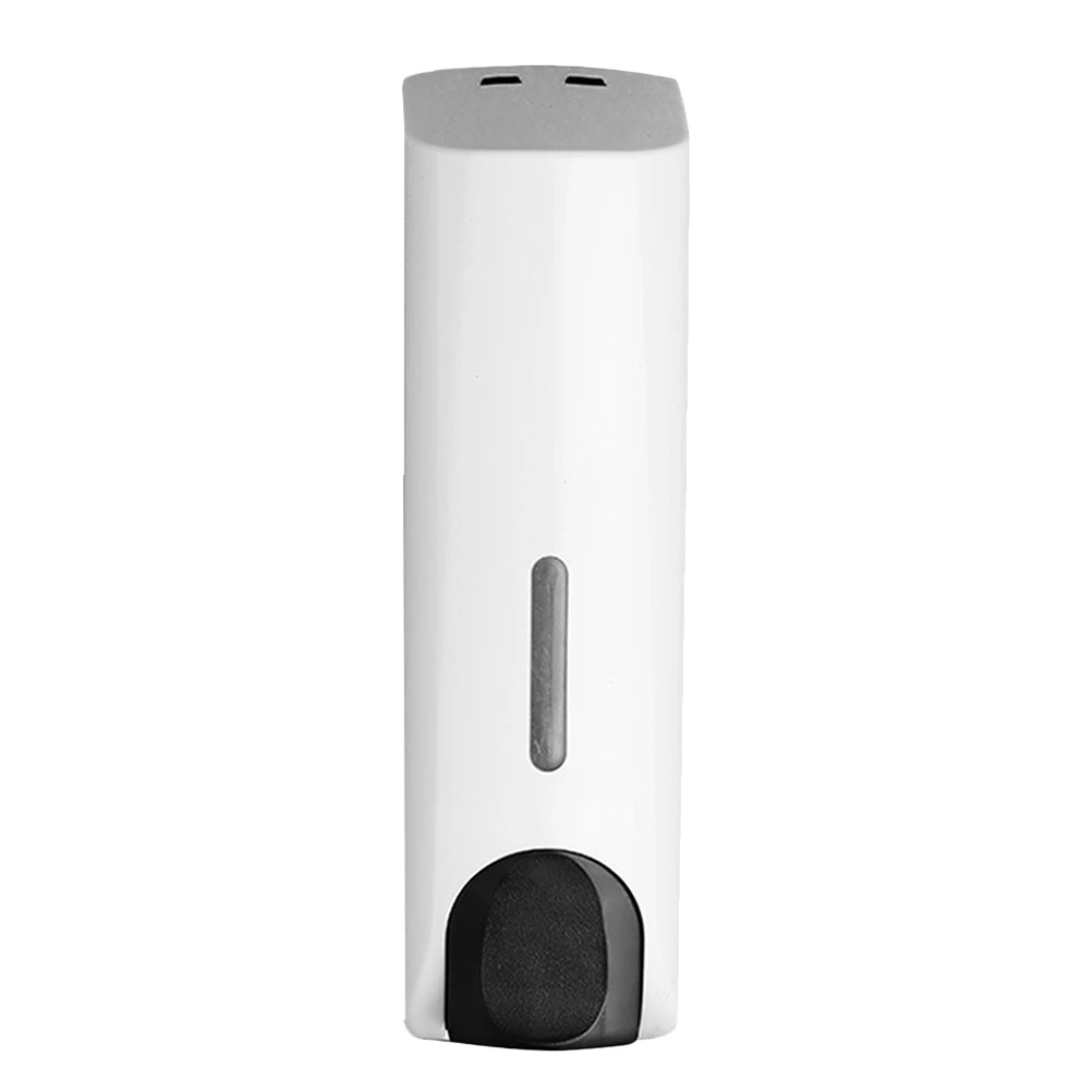 

Wall Mounted Soap Dispenser Shampoo Bottle ABS Home Hotel Bath Room Easy Practical Design Space Saving Installation