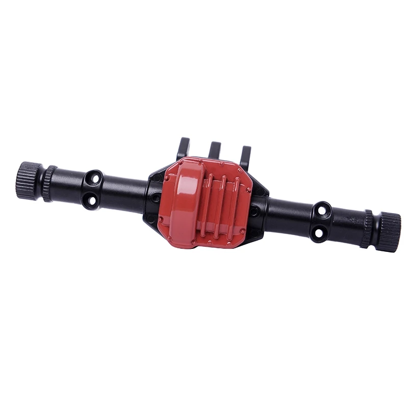 1/10 Scale RC Car Alloy Front & Rear Axle Housing Case for Axial SCX10 II 90046/90047 RC Crawler Car Black