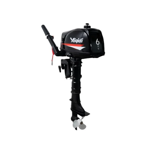 Popular 2 Stroke Manual Start Tiller Control Outboard Engine 5HP 6HP 7HP Boat Motor