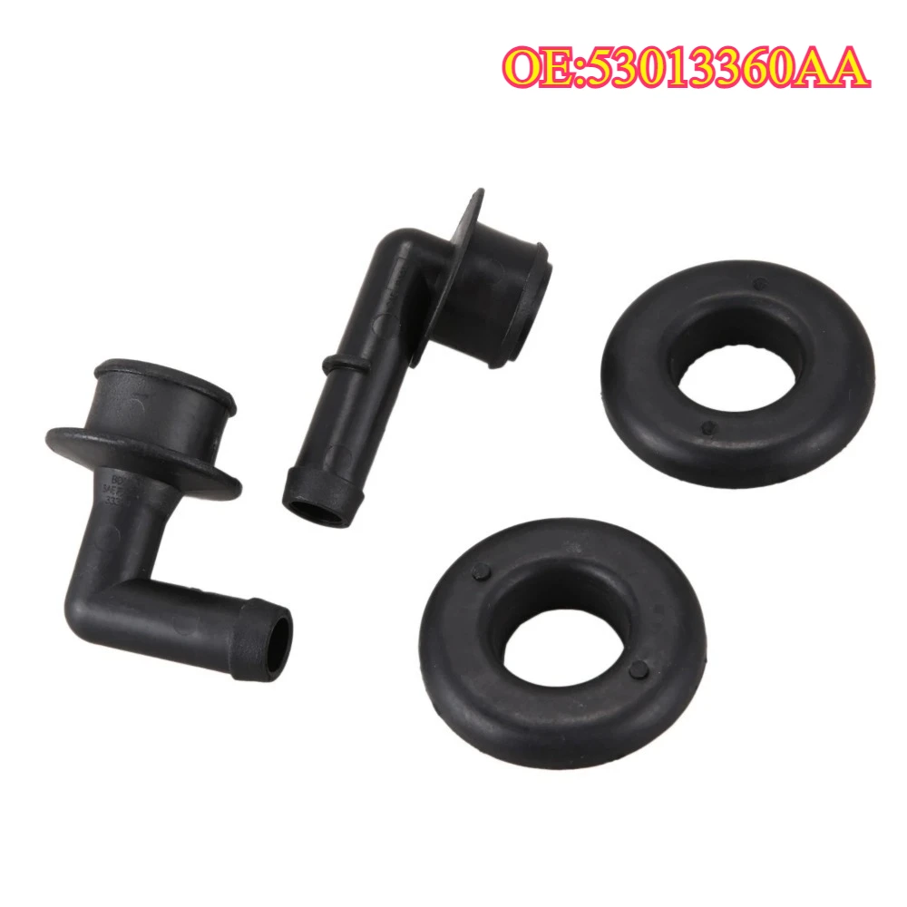 

High quality New For 53013360AA 4PCS PCV CCV Vent Valve Elbows Grommets Vent Valve Kit For Jeep Grand Cherokee 4.0L 2000-2004