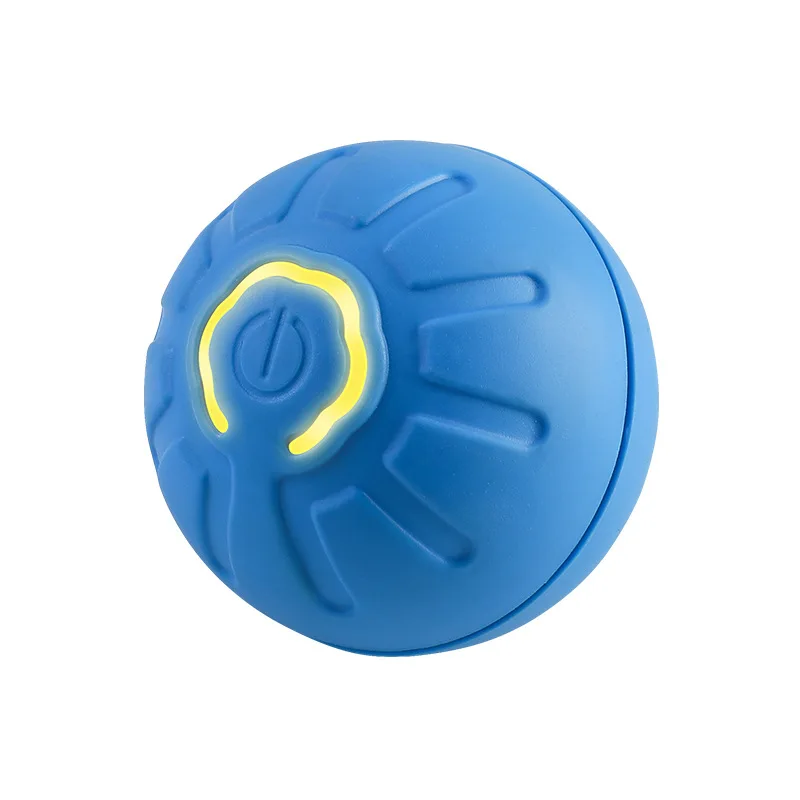 New Automatic Moving Dog Toy Ball Smart USB Jumping Rotating Interactive Dog Chew Toy Ball for Puppy Ball Toys