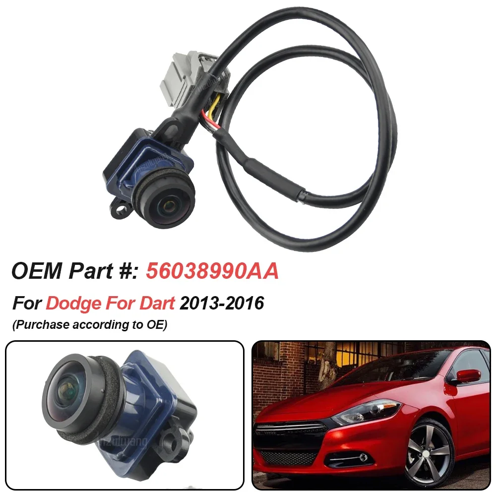 New High Quality Rear View Reversing BackUp Camera For 2013-2016 Dodge Dart 56038990AA