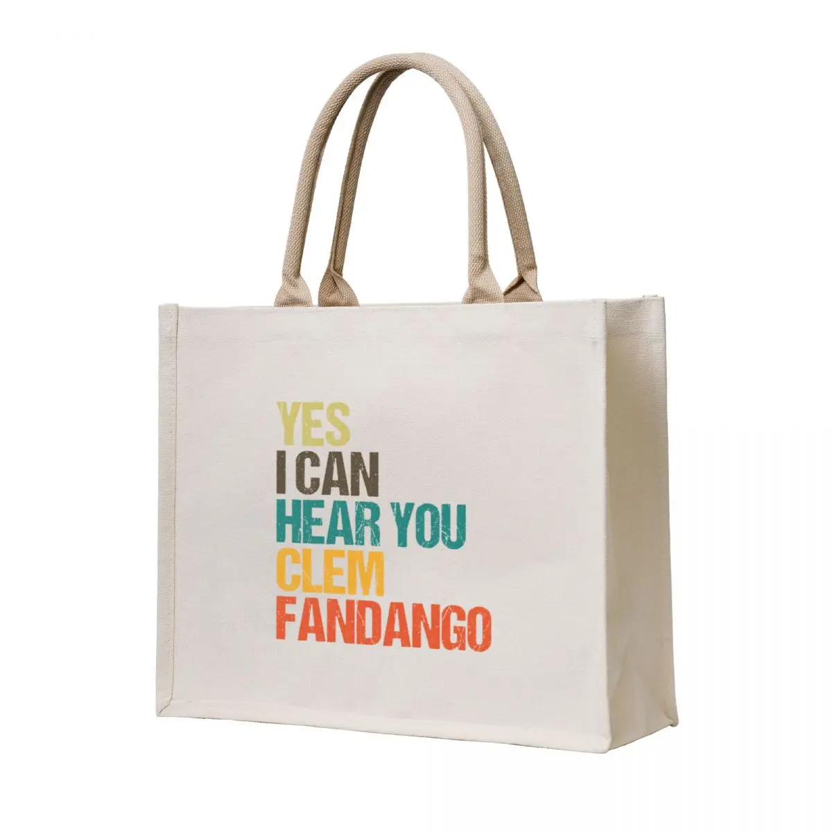 

Yes I Can Hear You Clem Fandango Retro Vintage Tote Bag tote bag canvas tote bag cute pouch Canvas shoulder