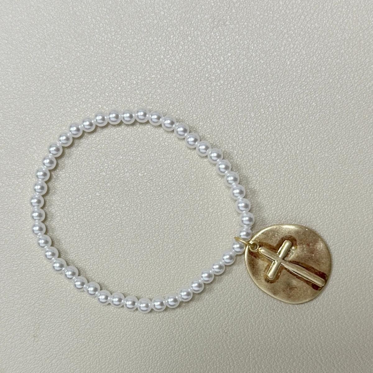 

YEEVAA Classic Pearl 4mm Bead Bracelet - Inspire Gold Charm, Fashion Jewelry Gift for Women