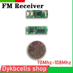 Odbiornik FM/mini moduł odbiornik FM/moc 3W / DSP Radio/głośność częstotliwości pamięci W dół dla transmisji radiowej RF Ham