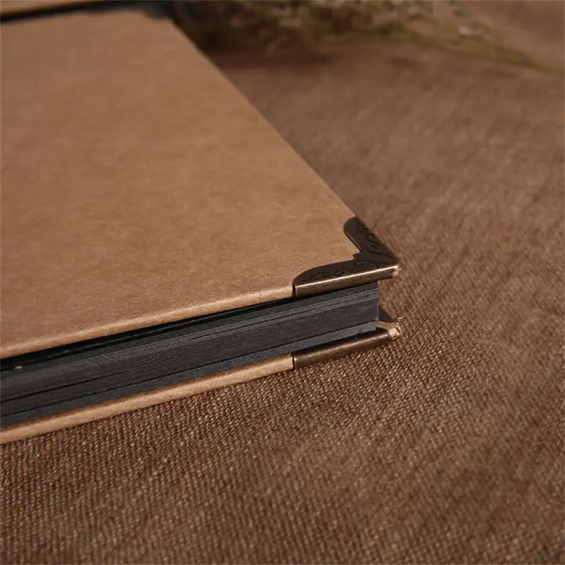 Kraft Paper Album Household Tools Blank Photo Album/extra Inner Page Picture Storage Case Baby Storage Tools Album