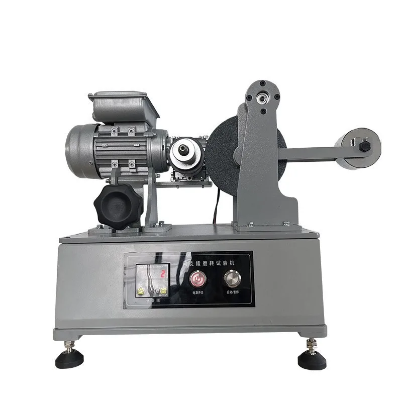 

Testing machine, rubber wear testing machine. Rubber wear resistance tester