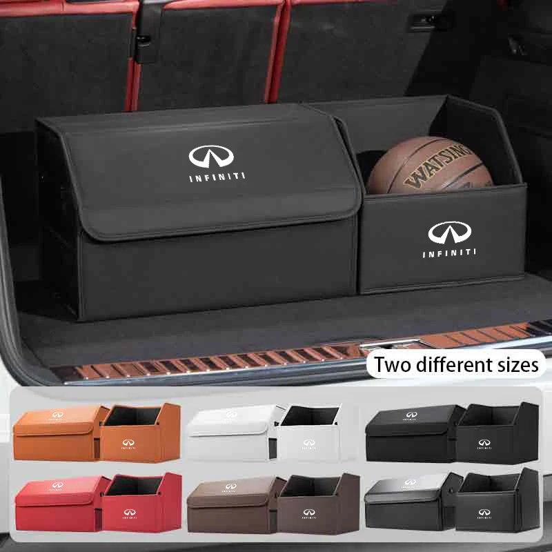 

Car Trunk Storage Box Organizer Foldable Stowing Tidying Container Bag For Infiniti Q50 FX35 Q30 G37 Q70 QX70 G35 Q60 QX50