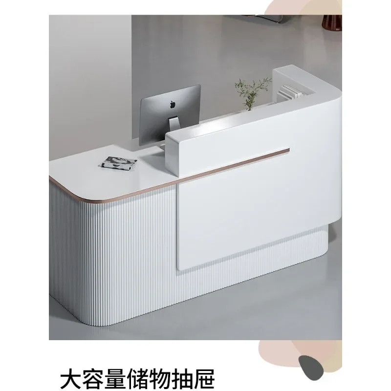 Nordic simple company front desk Internet celebrity clothing store beauty salon checkout page