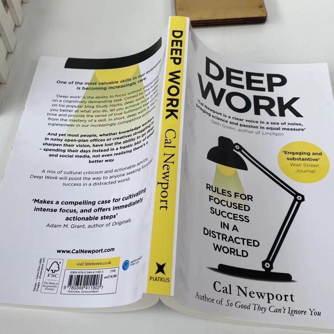 New Deep Work By Cal Rules For Focused Success In A Distracted World Novel Paperback In English