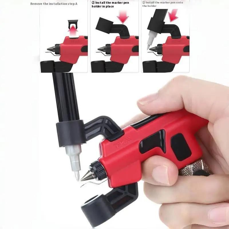 مجموعة البخاخة للطلاء المائي؛ PT-AB لا يتطلب التنظيف؛ عيار 0.3 مم/0.5 مم؛ تغيير سريع للعمل النموذجي