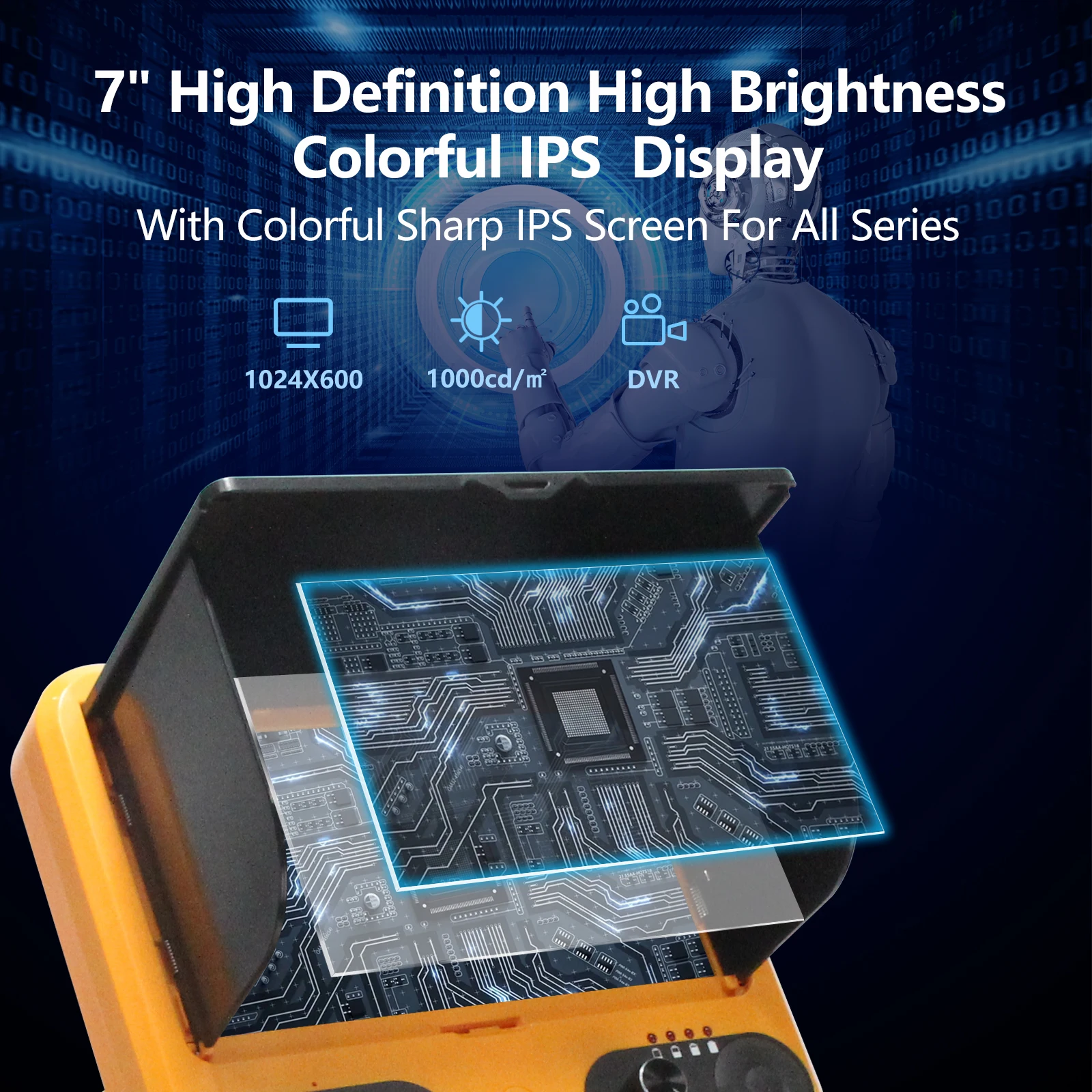 Cámara de alcantarillado de inspección de tuberías de drenaje de plomería profesional, vídeo endoscópico analógico, cámara subacuática Digital, cámara autonivelante