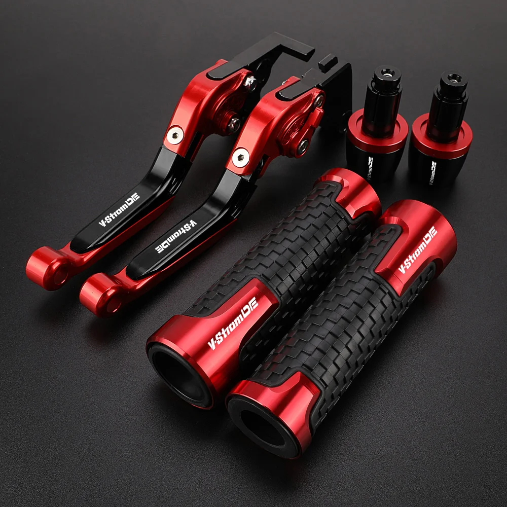 Per SUZUKI V-STROM DL 800 DE Adventure 2023 Accessori Moto Leve Freno Frizione Manubrio Maniglia Manopole a molla