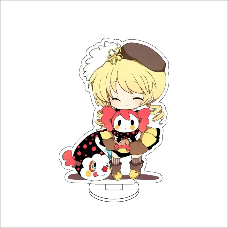 10CM Charm Anime Puella Magi Madoka Magica Acrylic Stand Model Cosplay Characters Ornament Accessories Goods Collection Gifts - Image 13