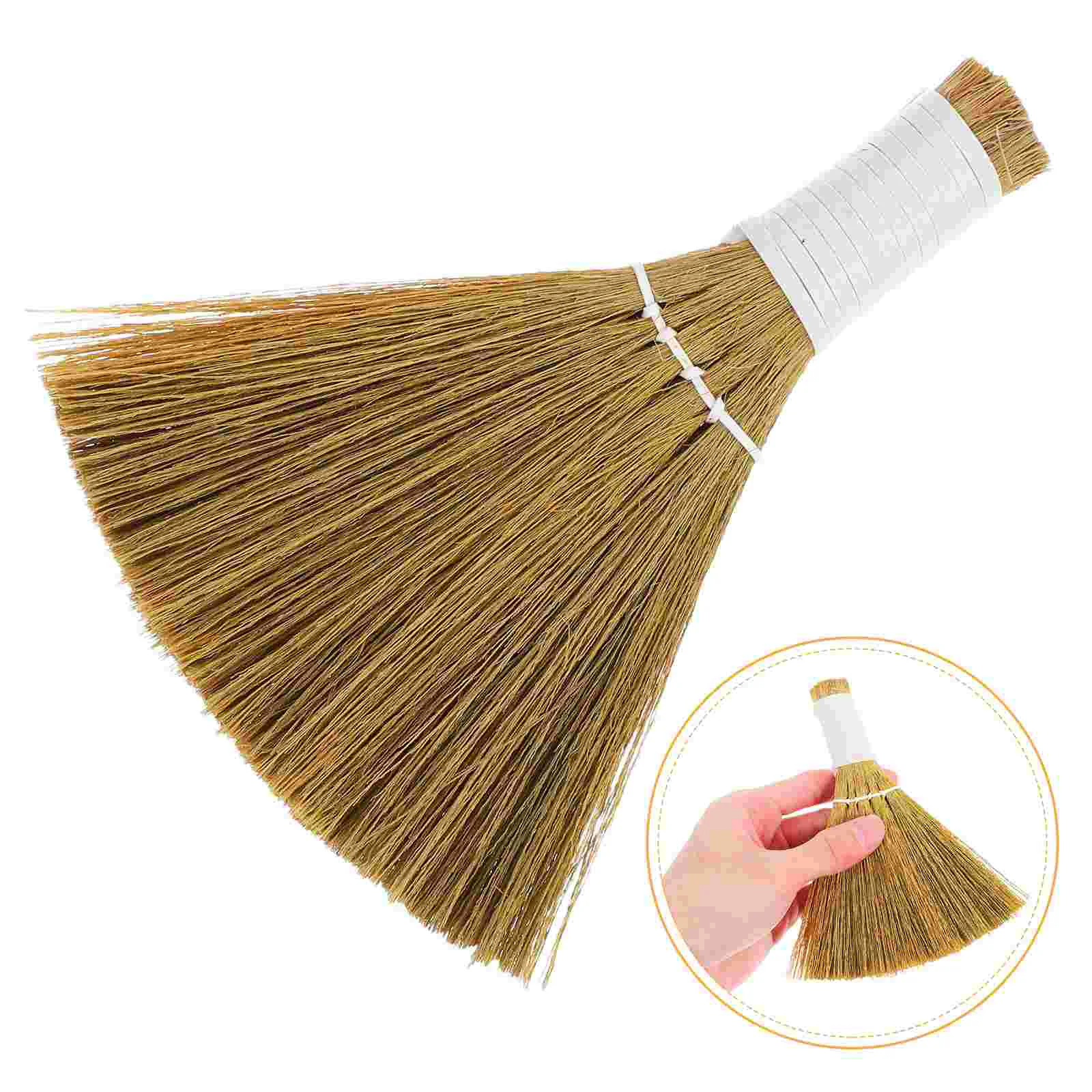 Miscanthus Small Broom Hand Held Brooms for Sweeping Indoor Shop Handheld Cute Shopping