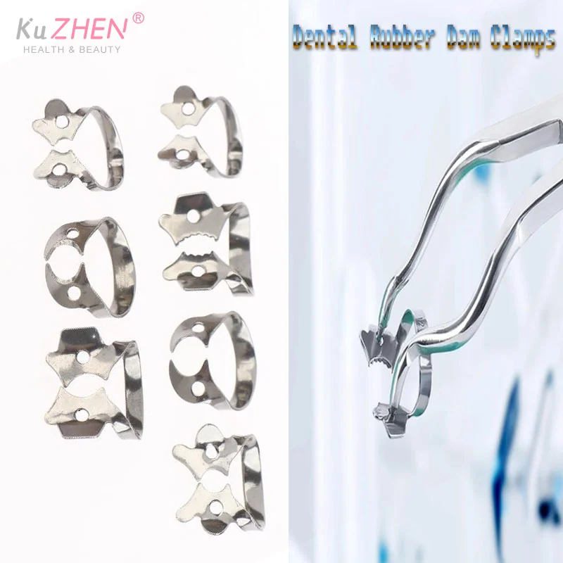 

1 шт., качественные стоматологические резиновые зажимы из нержавеющей стали, эндодонтические восстановительные барьерные зажимы, стоматологические ортопедические материалы, лабораторные инструменты