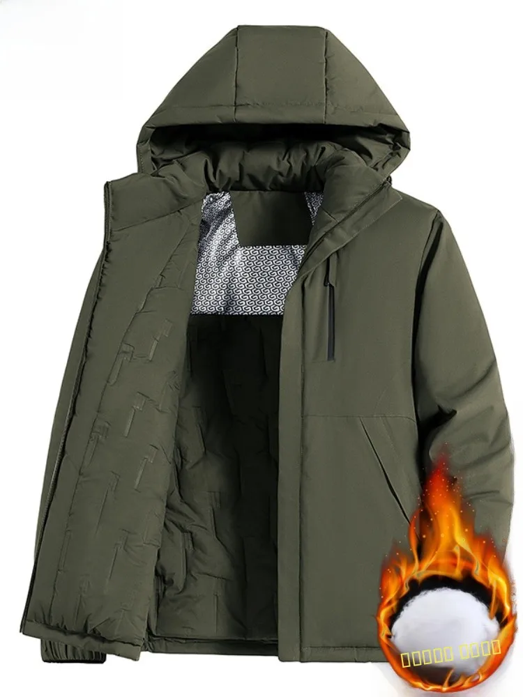 

Мужская зимняя куртка Paul с капюшоном, утепленная, теплая, спортивная, хлопковая, тактическая, ветрозащитная