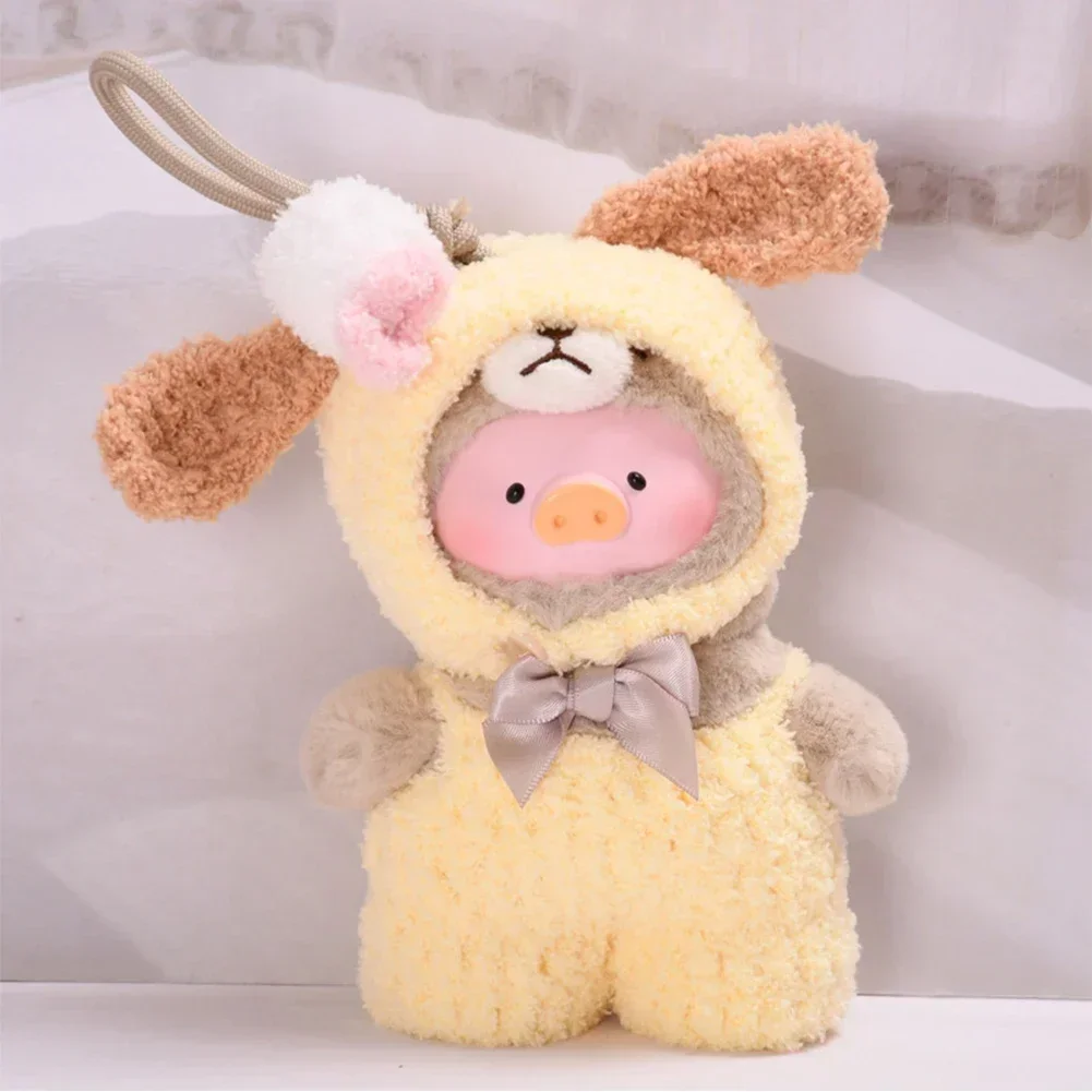 موضة الملابس بذلة قبعة وزرة ل 14 سنتيمتر لولو الخنزير ملابس دمى ملابس دمى لطيف الحمالات فستان الديكورات اكسسوارات #6