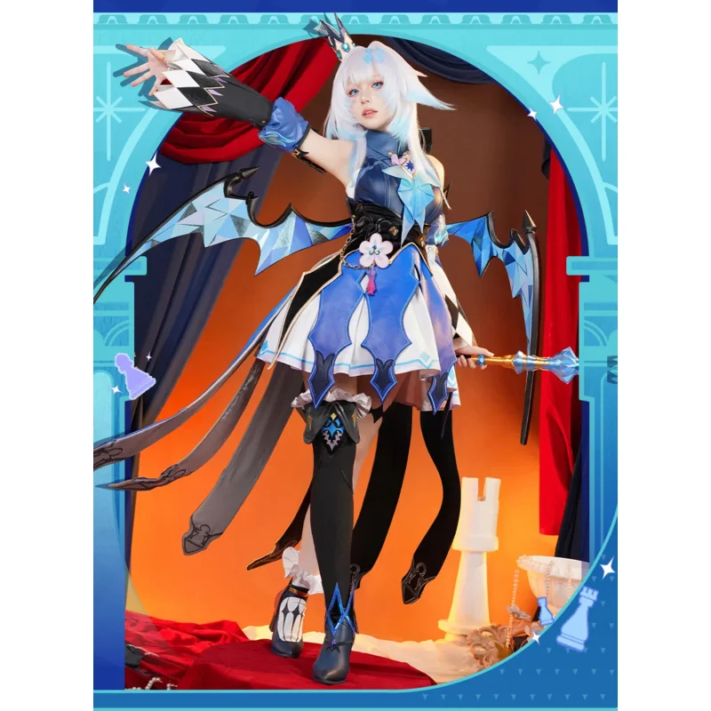

Игра Honkai Star Rail Косплей Костюм Cerydra Парик Платье Униформа Крыло Униформа Фестиваль Реквизит для вечеринки Рождество Хэллоуин Одежда