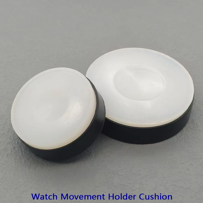 

55mm/75mm Watch Movement Holder Cushion Watch Case Casing Cushion Transparent Soft Rubber Movement Cushion Watch Repair Tools