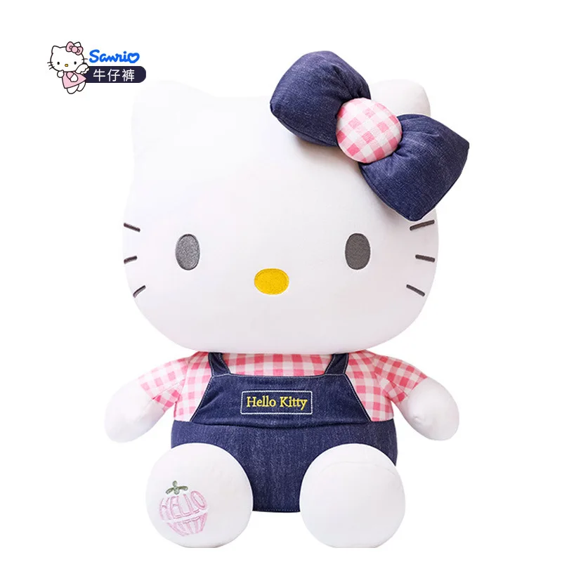 Jouets en peluche Sanurgente pour enfants, oreiller de dessin animé mignon, Hello Kitty, jouets en peluche pour bébé, cadeaux pour enfants, poupées pour filles et garçons, Kawaii