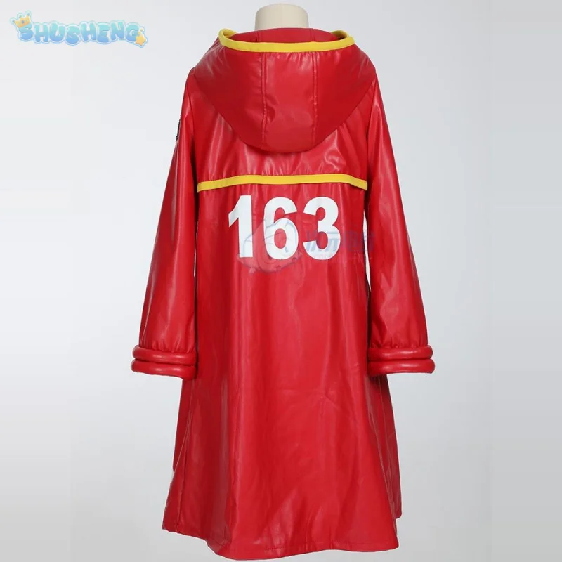 القرد D كوس لوفي Egghead تأثيري حلي أنيمي OP معطف جلد أحمر تنورة قبعة غطاء الحذاء حفلة الهالوين لطيف امرأة رجل موحدة #6