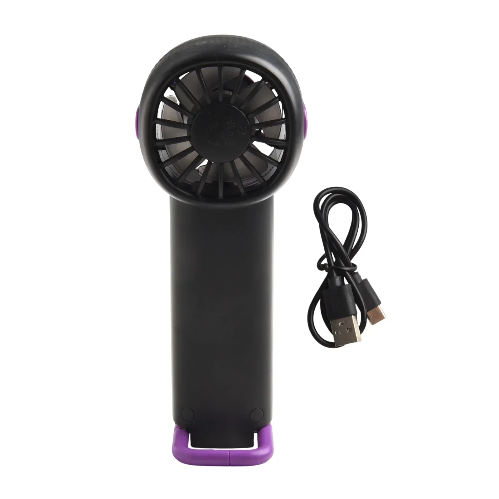 Outdoor Activities 5V 1A 100-Speed Fan Versatile Usage Climbing Hook Compact Design Customizable Speed For Backpack