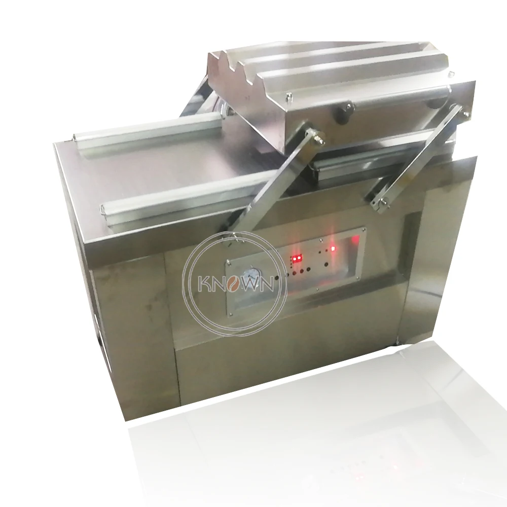 

2020 New Vacuum Sealer Commercial Double Chamber Vacuum Packaging Stainless Steel Packing Machine