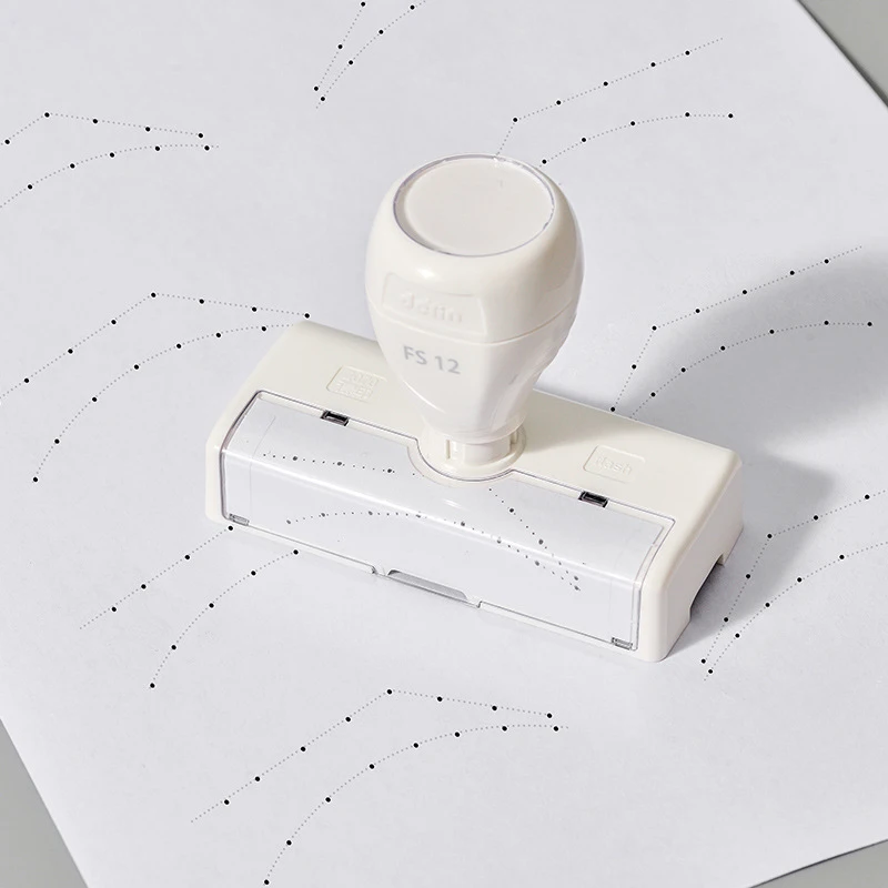 Permanent Auxiliary Tools Supplies Eyebrow Tattoo Training Seal Stamp With Ink For Press Paper Print Eye Brow Line Practice