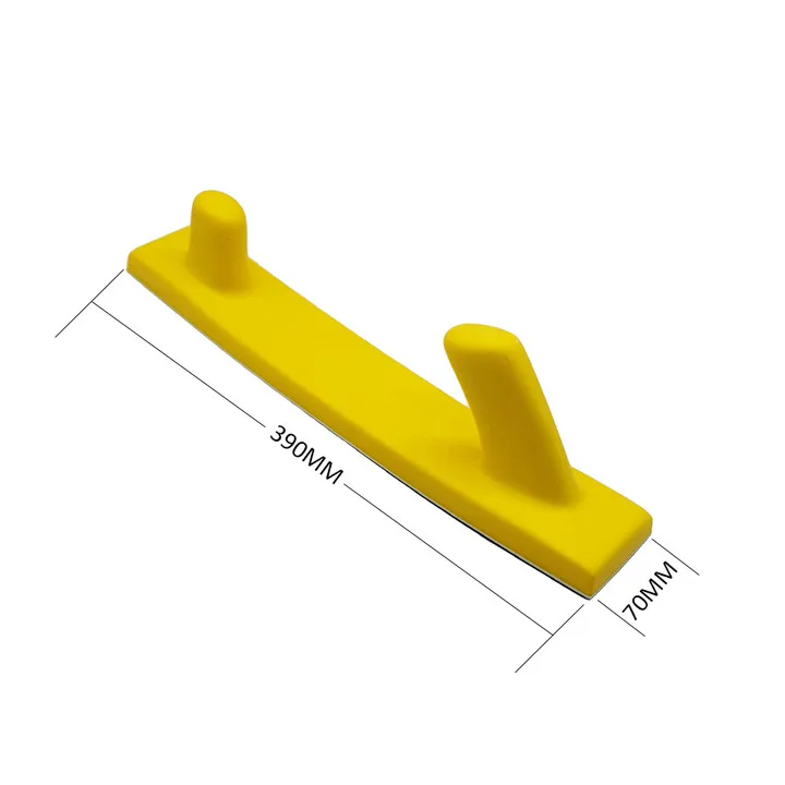 Hand Sanding Block 1 Pcs Hook & Loop Backing Versatile for Using Sanding or Polishing in Auto Body and Painting Shops