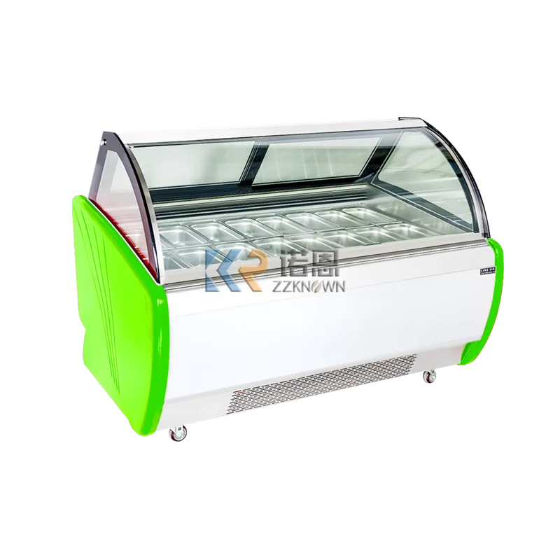 

Vertical Popsicle Gelato Display Refrigerator Freezers Countertop Fast Frozen Food Ice Cream Display Freezer Fridges Showcase