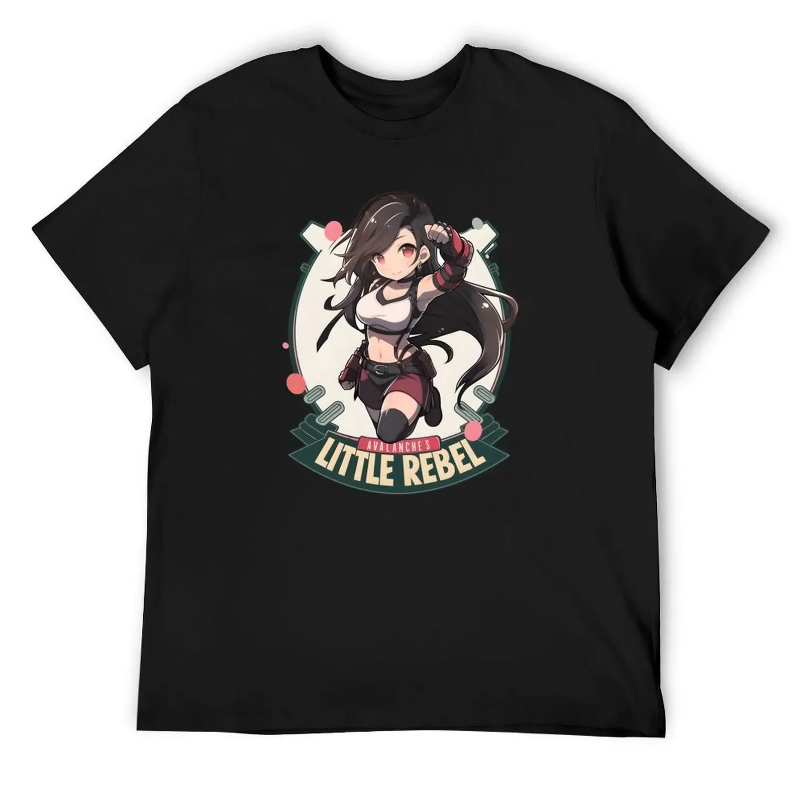 

Tifa Lockheart Design T-Shirt baggy shirts Blouse football t shirt clothing for men