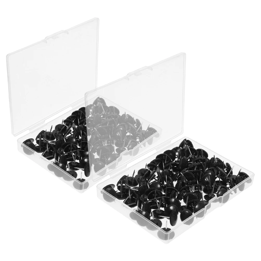 

Plastic Decorative Push Pins for Bulletin Board Cork Board Thumbtacks Flat Head Map Tacks Office Supplies Thumb Tacks Small