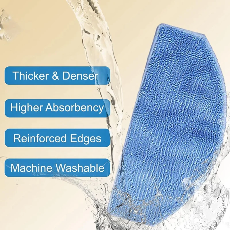 8 Stuks Vervangende Accessoires Voor Laresar Evol 3 Robotstofzuiger Vervangende Reserveonderdelen Accessoires Dweilpad