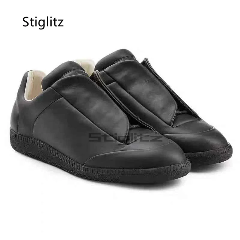 

Low Top Leather Sneakers Men Training Shoes Outdoor Activity Fashion Casual Shoes Comfortable Round Toe Lace-Up Sports Shoes