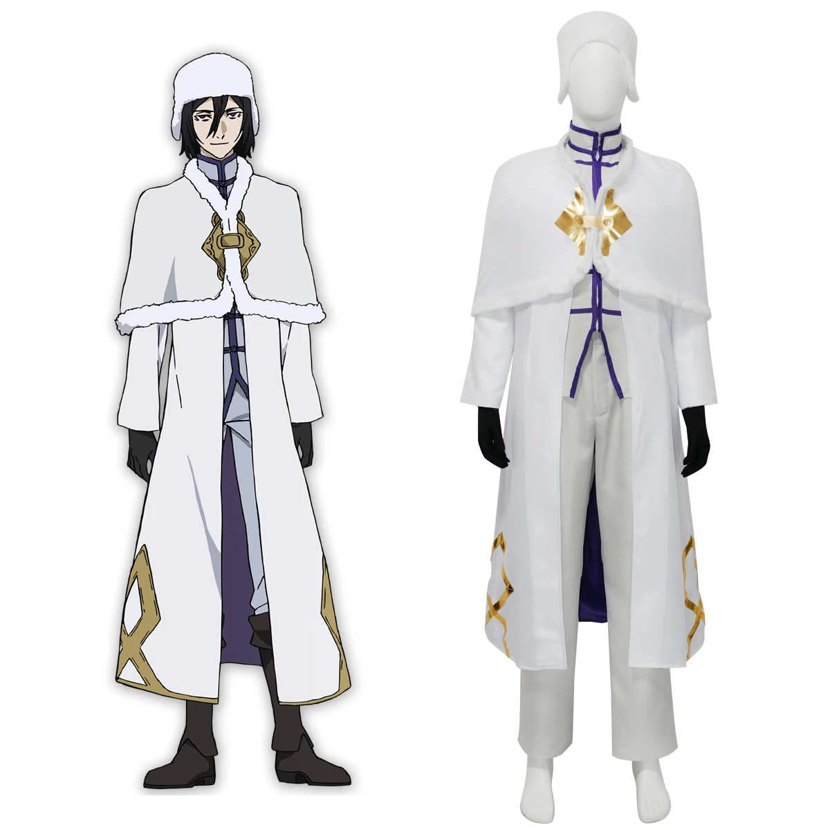

Bungou Bungo Stray Dogs: Dead Apple Rats in the House of the Dead Fyodor Dostoevsky Uniform Outfit Anime Cosplay Costume E001