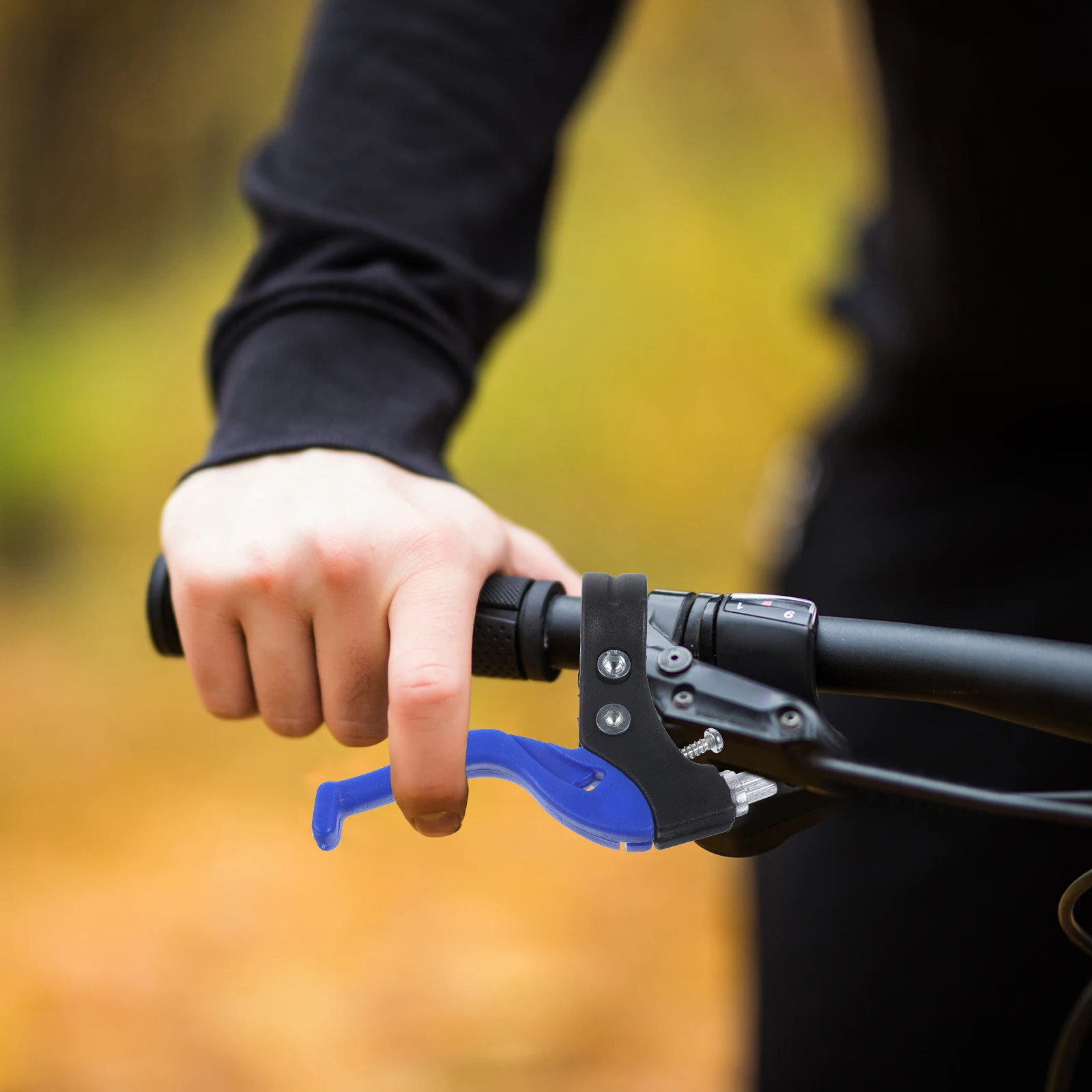 

2 пары прочных противоизносных велосипедных тормозных рычагов, легкие и прочные велосипедные энтузиасты, аксессуары для путешествий и гонок, концы велосипедных рулей