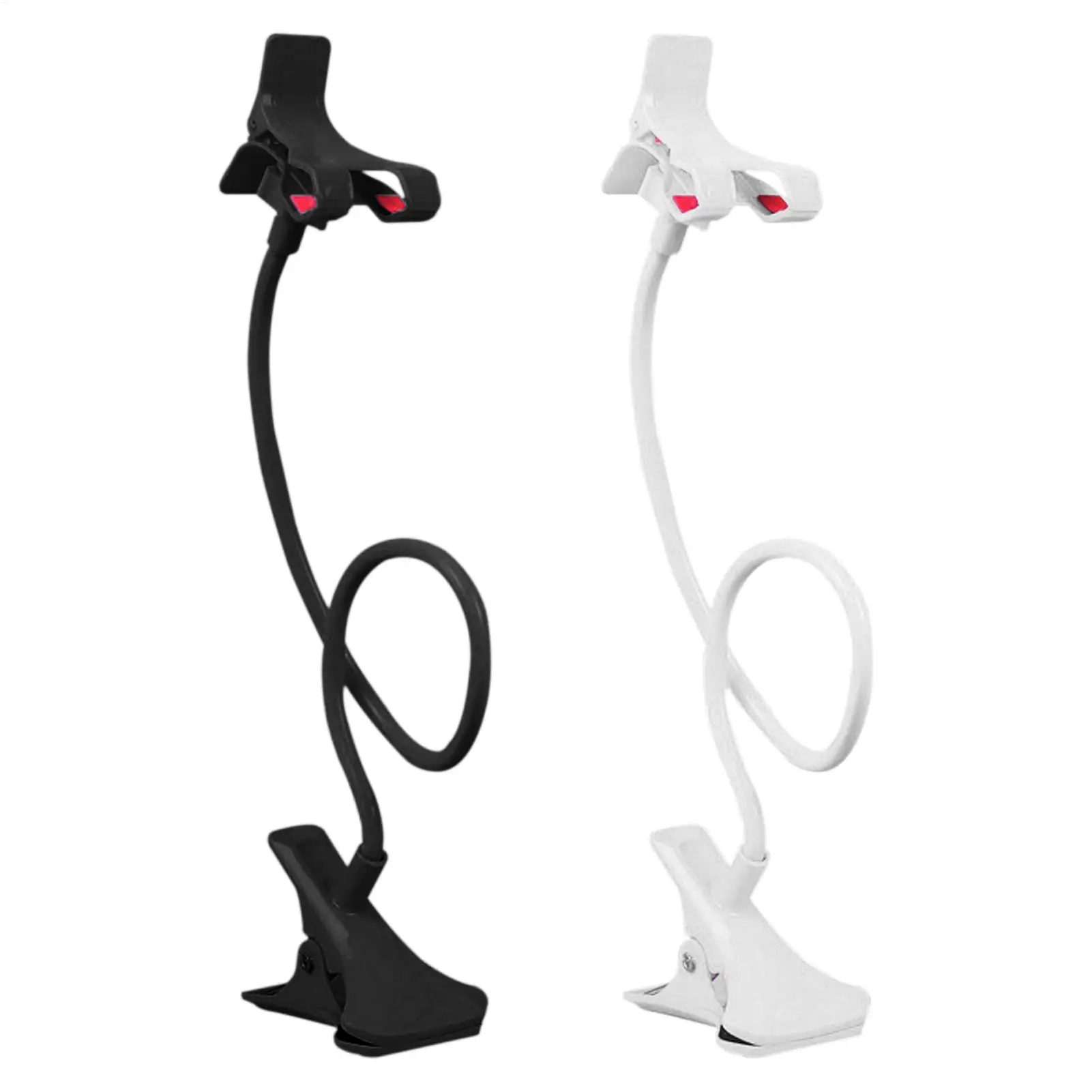 50CM Adjustment Cell Phone Clip On Stand Holder With Grip Flexible Long Arm Gooseneck Lazy Bracket Mount Clamp For Smartphones